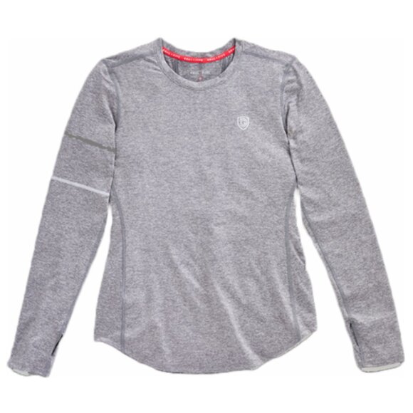 Women's Longsleeve Workout Top (Ash Grey) - Picture 1 of 1
